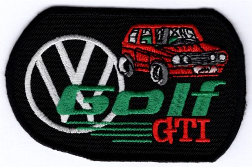 Golf GTI stoffen opstrijk patch