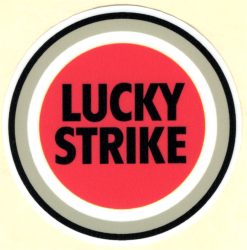 Lucky Strike sticker
