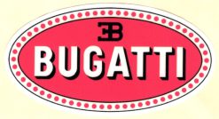 Bugatti sticker
