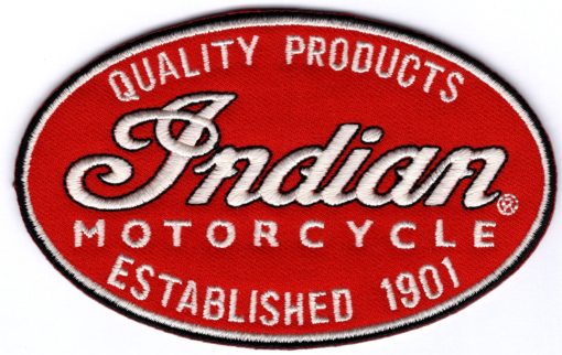 Indian Motorcycles Applikation zum Aufbügeln