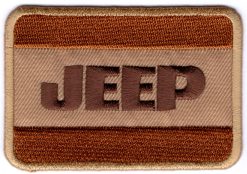 Jeep stoffen opstrijk patch