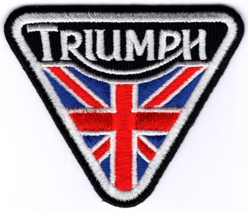 Triumph stoffen opstrijk patch