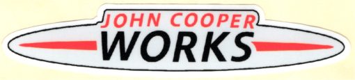 John Cooper Works-Aufkleber