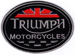 Triumph Motorcycles stoffen opstrijk patch