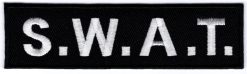 SWAT stoffen opstrijk patch