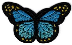 Schmetterling-Applikation zum Aufbügeln