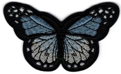 Schmetterling-Applikation zum Aufbügeln