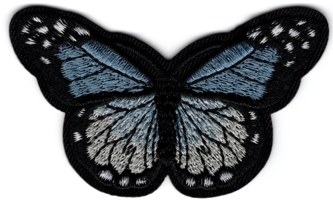 Vlinder stoffen opstrijk patch