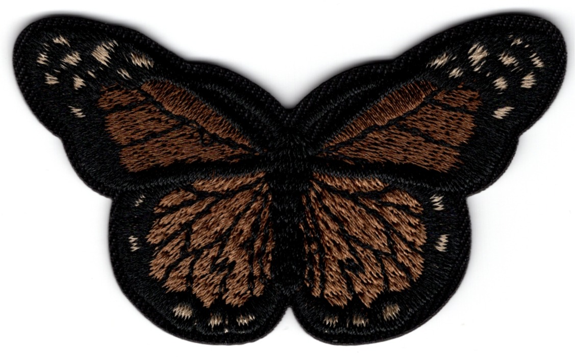 Vlinder stoffen opstrijk patch