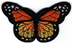 Schmetterling-Applikation zum Aufbügeln