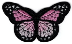 Schmetterling-Applikation zum Aufbügeln