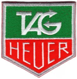 TAG Heuer-Applikation zum Aufbügeln