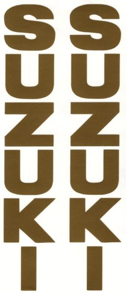 Suzuki verticaal sticker set