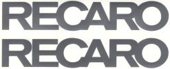 Recaro sticker set