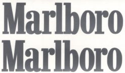 Ensemble de décalcomanies Marlboro