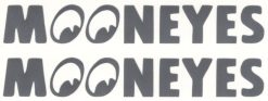 Mooneyes sticker set
