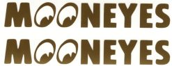 Mooneyes sticker set