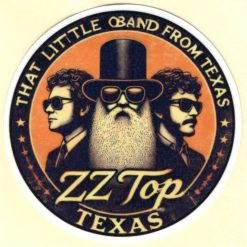 ZZ Top sticker