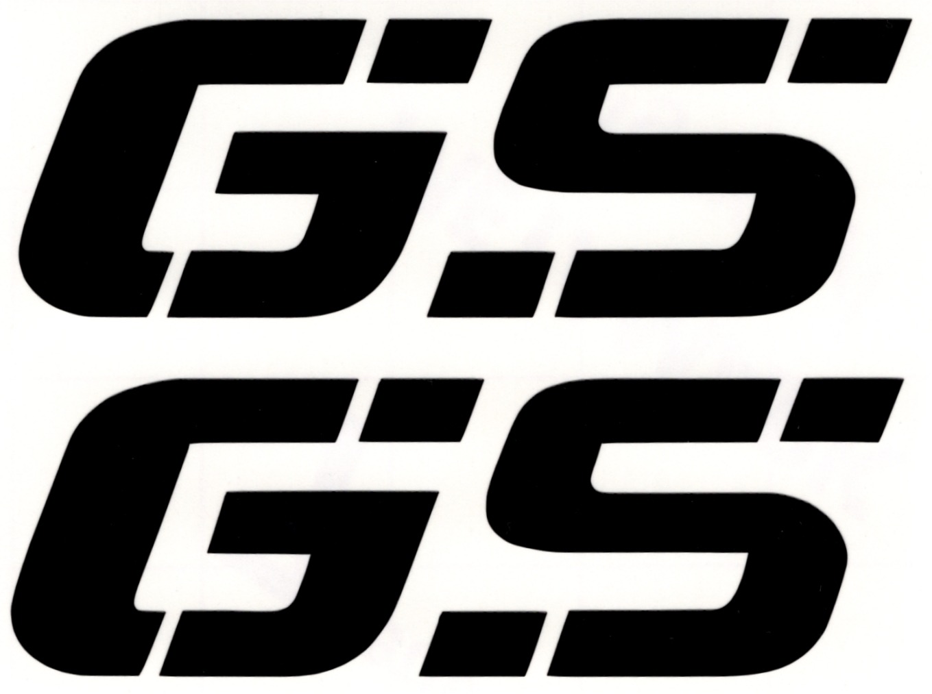 GS sticker set