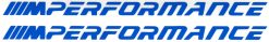 M Performance sticker set