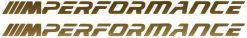 M Performance sticker set
