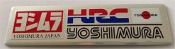 Yoshimura Racing aluminium uitlaatplaatje