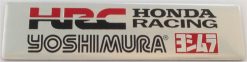 Yoshimura Racing aluminium uitlaatplaatje