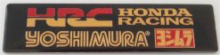 Yoshimura Racing aluminium uitlaatplaatje