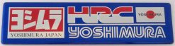 Yoshimura Racing aluminium uitlaatplaatje