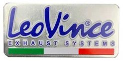LeoVince Exhaust Systems aluminium uitlaatplaatje