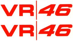 VR46 Valentino Rossi sticker set
