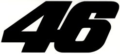 46 Valentino Rossi sticker