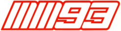 Marc Márquez 93 sticker