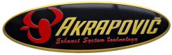Akrapovic aluminium uitlaatplaatje