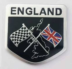 Union Jack England vlag aluminium plaatje