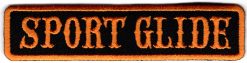 Sport Glide stoffen opstrijk patch