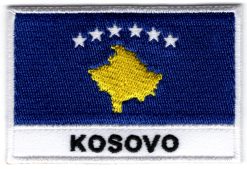 Kosovo stoffen opstrijk patch