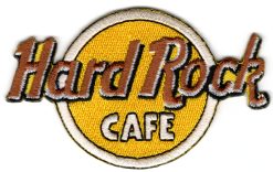 Hard Rock Cafe stoffen opstrijk patch