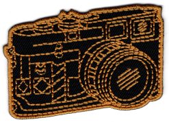 Fotografie Camera stoffen opstrijk patch