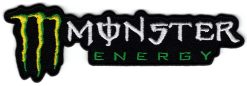 Monster Energy stoffen opstrijk patch