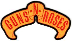 Guns n Roses stoffen opstrijk patch