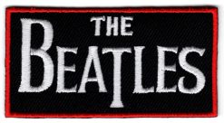 Die Beatles-Applikation zum Aufbügeln