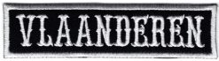 Vlaanderen stoffen opstrijk patch