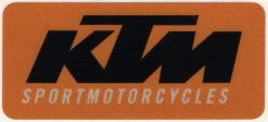 KTM Sportmotorcyles reflectie sticker