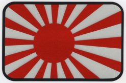 Japanse Kamikaze vlag reflectie sticker
