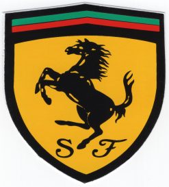 Ferrari sticker