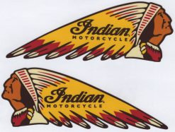 Indian Motorcycle sticker set