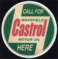 Castrol Motor Oil sticker
