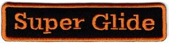 Super Glide stoffen opstrijk patch