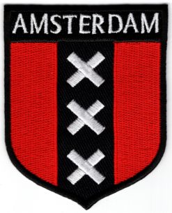Amsterdam XXX Stoffaufnäher zum Aufbügeln